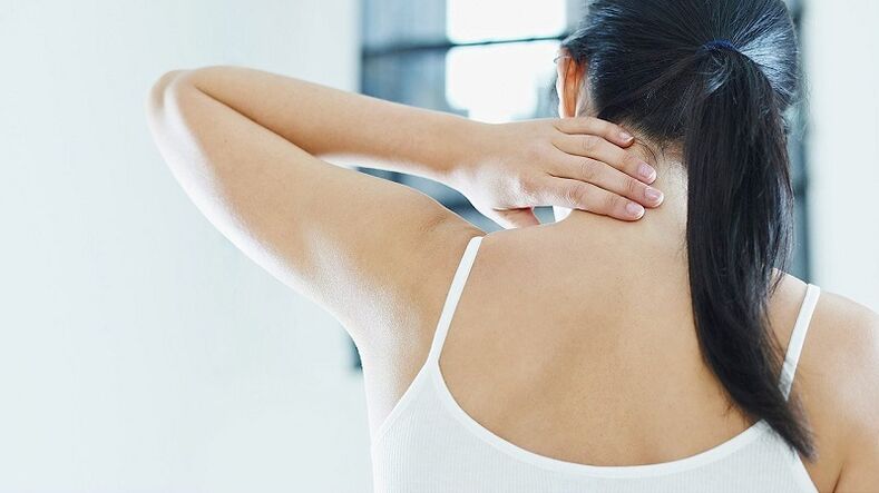 Manifests of cervical osteocondrosis