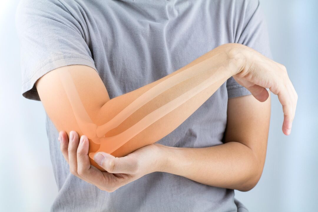elbow pain and its treatment with Hondroine gel